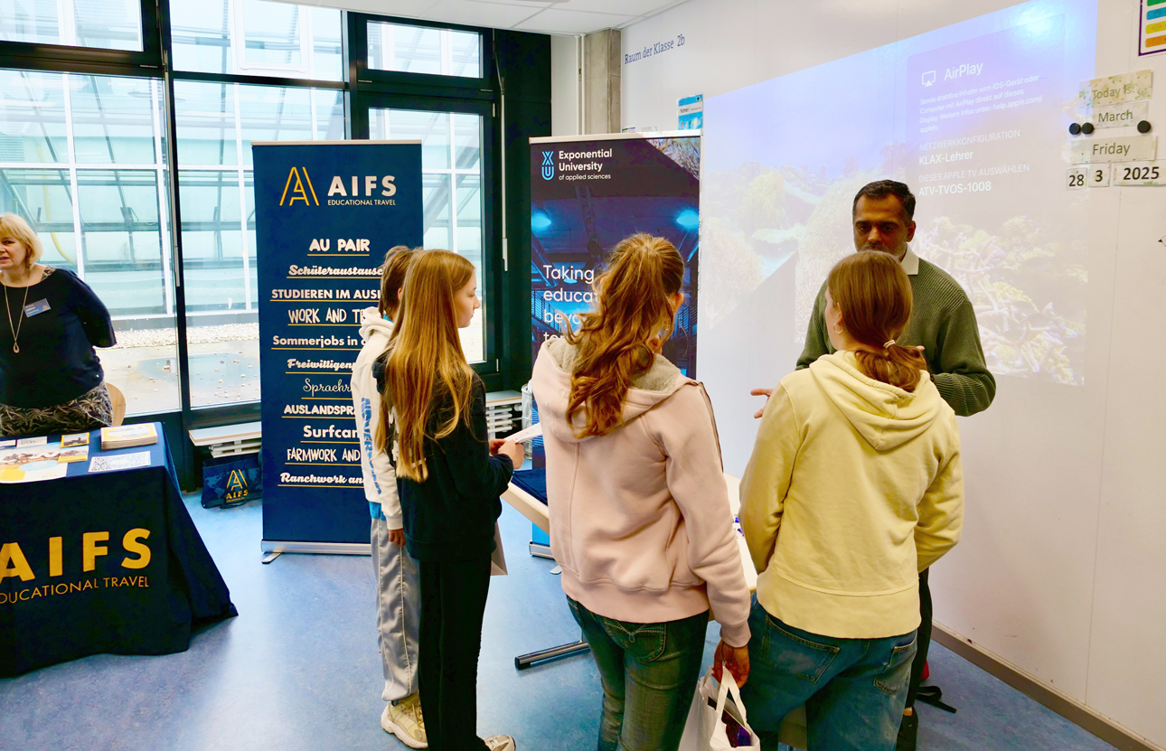 Networking beim Zukunftstag