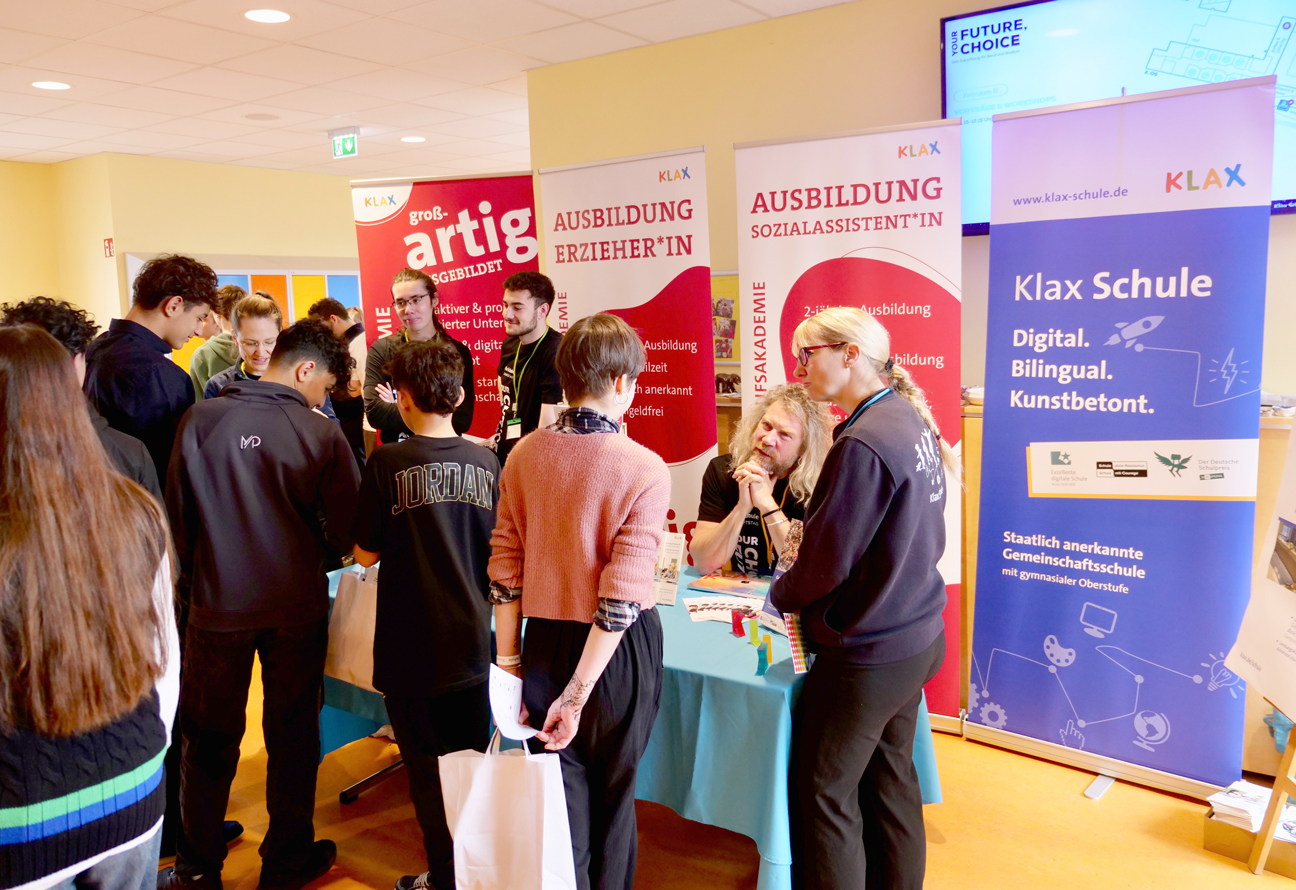 Networking beim Zukunftstag