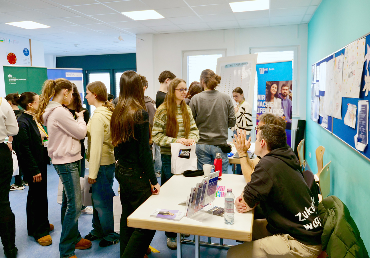 Networking beim Zukunftstag