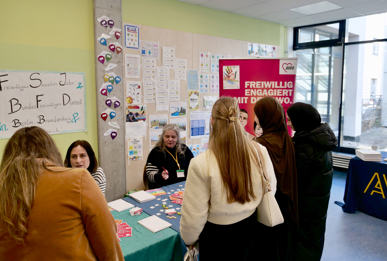 Networking beim Zukunftstag