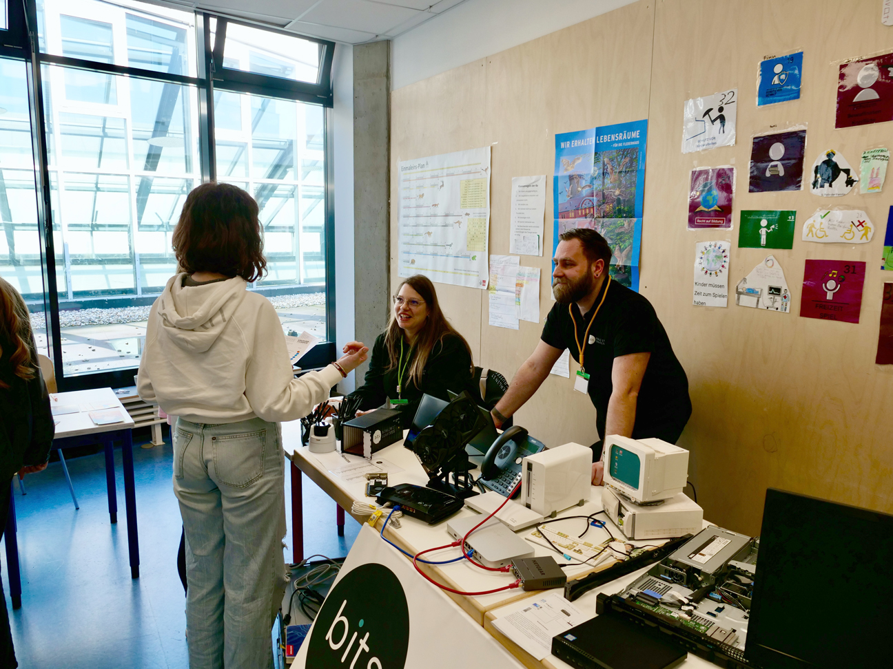 Networking beim Zukunftstag