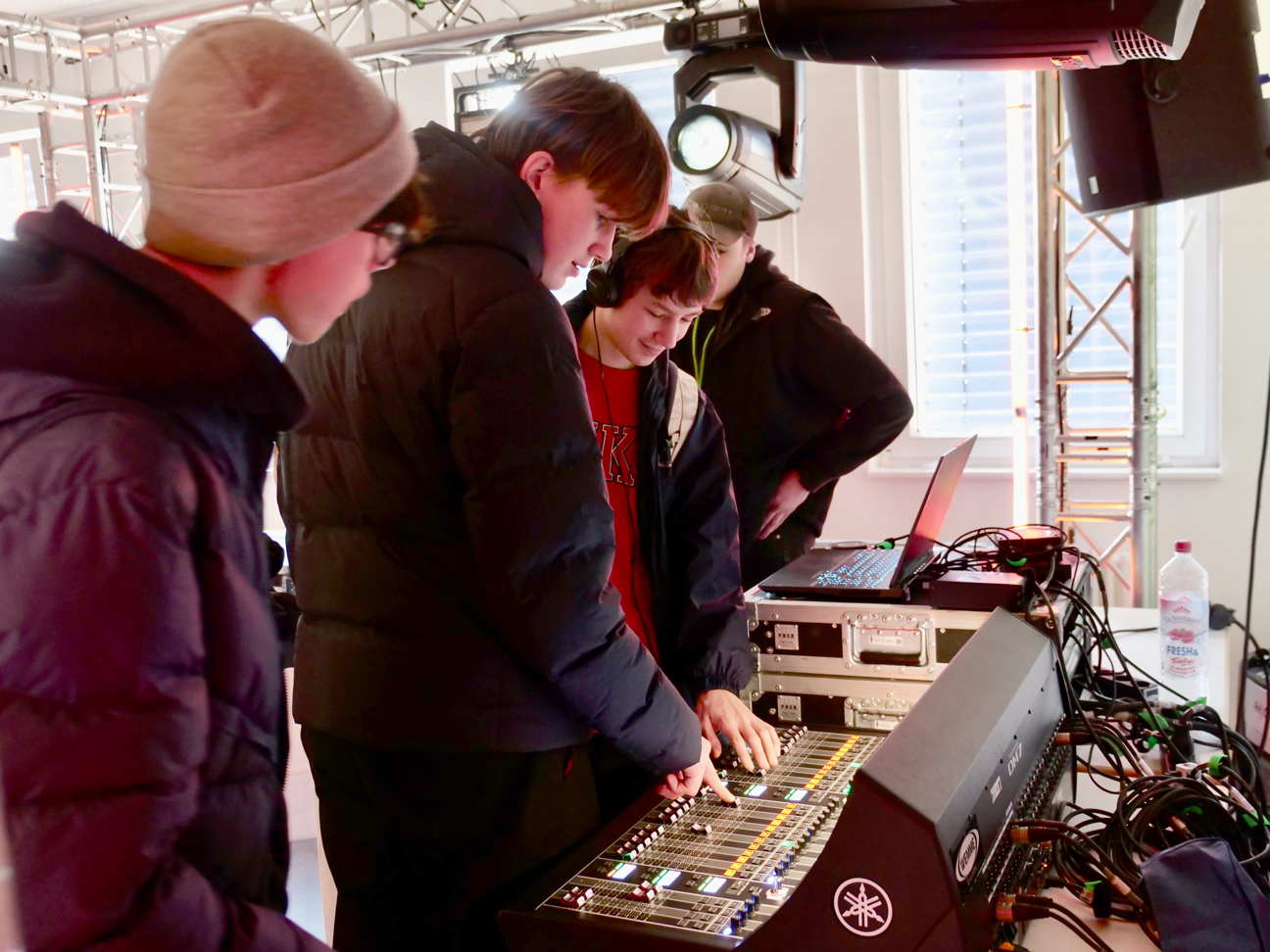 Workshop in voller Aktion