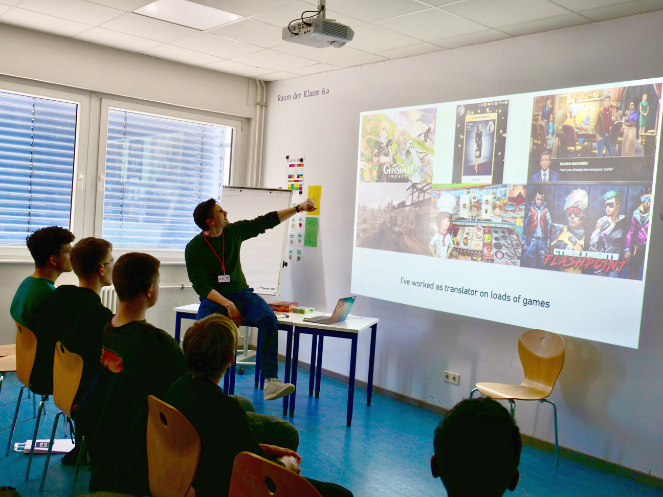 Workshop in voller Aktion