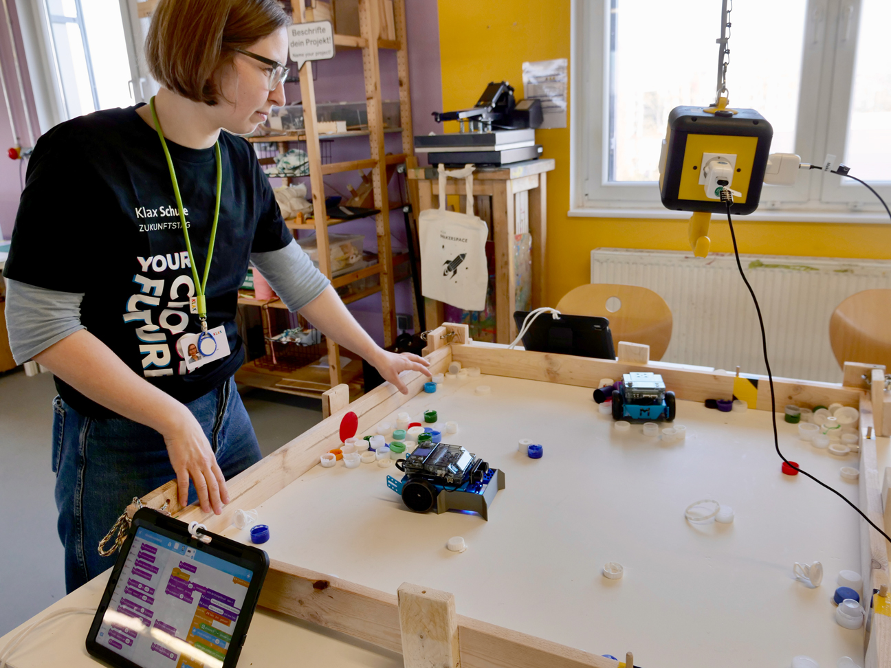 Workshop in voller Aktion