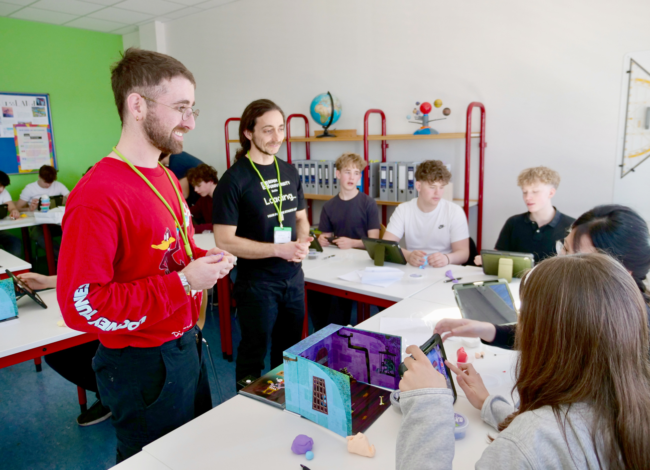 Workshop in voller Aktion